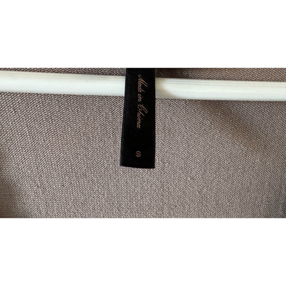 BCBG Dress, Tan, S, Cotton/Silk Blend, In Like New Condition - Picture 4 of 8